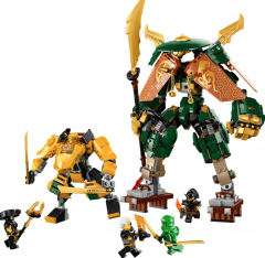 LEGO Ninjago - Robotii din echipa ninja a lui Lloyd si Arin [71794]