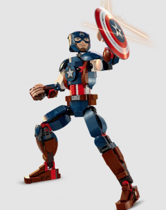 LEGO Super Heroes - Figurina de constructie Captain America [76258]