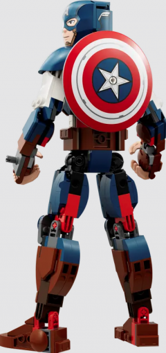 LEGO Super Heroes - Figurina de constructie Captain America [76258]