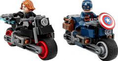 LEGO Super Heroes - Motocicletele lui Black Widow si Captain America [76260]
