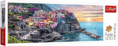 Puzzle 500 piese - Panorama orasului Vernazza