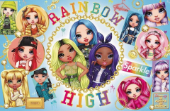Puzzle 160 pise - Fetele de la Rainbow High