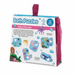 Puzzle de baie pentru bebelusi - Sirene