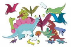Set 200 de stickere repozitionabile - Dinozauri