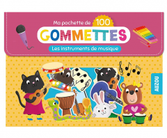 Gentuta mea cu 100 de stickere repozitionabile - Instrumente muzicale