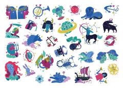 Tatuaje temporare - Constelatii