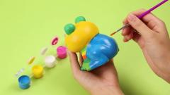 Kit creativ - Picteaza propria broasca de gradina