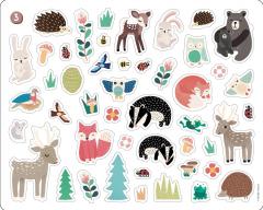 Set 200 de stickere repozitionabile - Animale