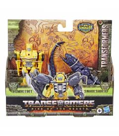 Set 2 figurine Transformers - Beast Alliance - Bumblebee si Snarlsaber 13 cm