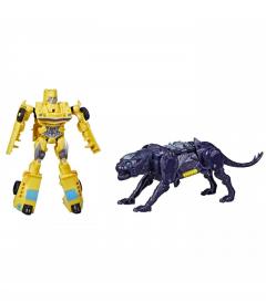 Set 2 figurine Transformers - Beast Alliance - Bumblebee si Snarlsaber 13 cm