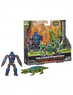 Set 2 figurine Transformers - Beast Alliance - Optimus Primal si Skullcruncher 13 cm