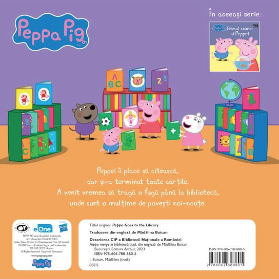 Peppa Pig - Peppa merge la biblioteca - Neville Astley, Mark Baker