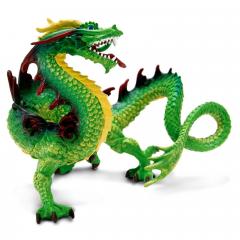 Figurina - Dragonul chinezesc - Verde