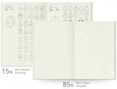 Menswear Sketchbook A4