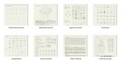 Menswear Sketchbook A4