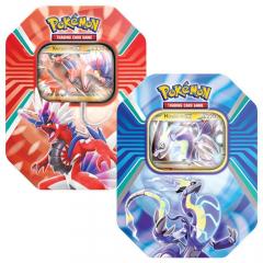 Joc de carti - Pokemon TCG - Paldea Legends Tin - doua modele