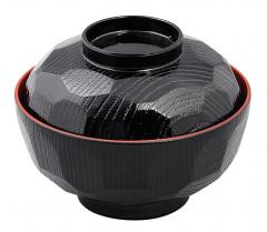 Bol cu capac - Soup Bowl Lacquerware, 12x9.5cm