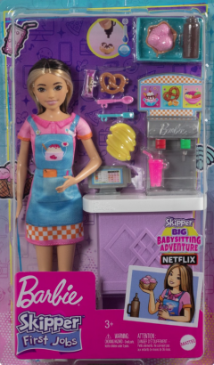 Papusa - Barbie Skipper - First Jobs Snack Bar