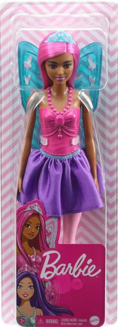 Papusa - Barbie Dreamtopia - Zana cu par roz