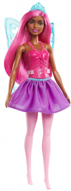Papusa - Barbie Dreamtopia - Zana cu par roz