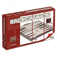 Joc de table - Backgammon - In geanta de piele