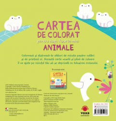 Cartea de colorat pentru copii foarte mici - Animale