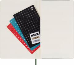 Agenda 2024 - 12-Months Weekly Planner - Large, Soft Cover - Myrtle Green