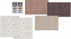 Agenda nedatata - 12-Month Weekly Planner - Large, Hard Cover - Black