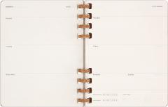 Agenda nedatata - Spiral Planner - XL, Hard Cover - Crush Grape