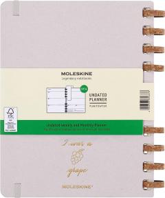 Agenda nedatata - Spiral Planner - XL, Hard Cover - Crush Grape