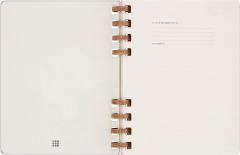 Agenda nedatata - Spiral Planner - XL, Hard Cover - Crush Grape