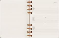 Agenda nedatata - Spiral Planner - XL, Hard Cover - Crush Grape