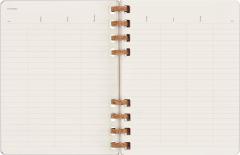 Agenda nedatata - Spiral Planner - XL, Hard Cover - Crush Grape