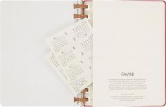 Agenda nedatata - Spiral Planner - XL, Hard Cover - Crush Cherry