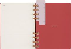 Agenda nedatata - Spiral Planner - XL, Hard Cover - Crush Cherry