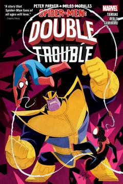 Coperta cărții Peter Parker & Miles Morales: Spider-Men Double Trouble