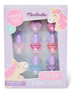 Set cosmetice - Little Unicorn - Nail and Lip Set