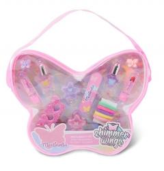 Set cosmetice - Shimmer Wings Butterfly Bag & Beauty