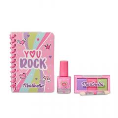 Set cosmetice si carnet - You Rock