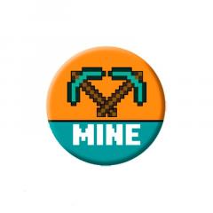Set 6 insigne - Minecraft - Mix X4
