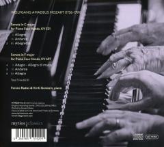 Mozart: Sonatas for Piano Four Hands KV 521 & KV 497