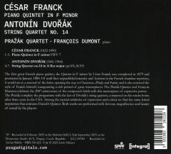 Franck: Piano Quintet. Dvorak: String Quartet No. 14