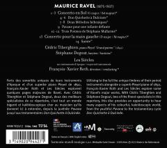 Ravel: Concertos pour piano. Melodies