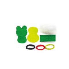 Kit de cusut - Decoratiune topper pentru cusut - Broasca