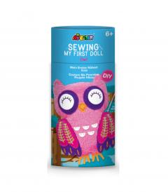 Kit de cusut - Prima mea papusa - Bufnita