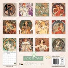 Calendar 2024 - Alphonse Mucha Wall Calendar