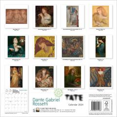 Calendar 2024 - Tate: Dante Gabriel Rossetti Wall Calendar