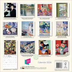 Calendar de perete 2024 - National Galleries Scotland - Scottish Colourists 