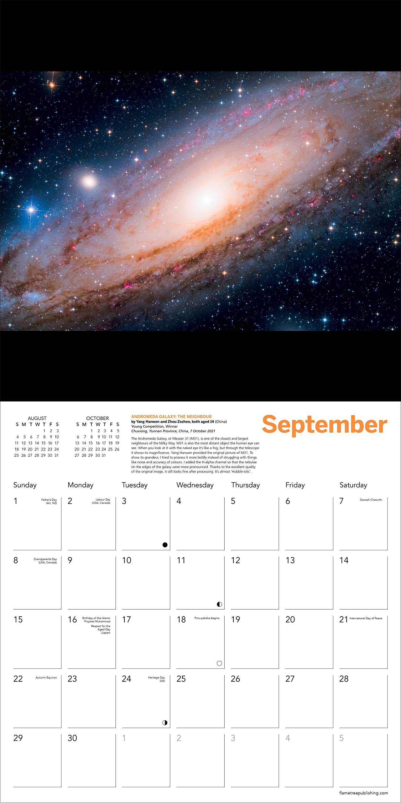 Calendar 2024 Royal Observatory Greenwich Astronomy Photographer of