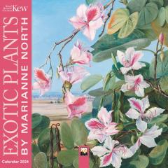 Calendar 2024 - Kew Gardens: Exotic Plants by Marianne North - Mini